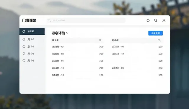 热门景点门票预订核销流程中的关键因素分析